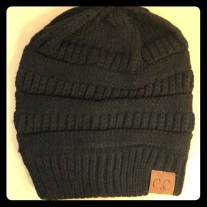 Brand New_CC Ponytail Beanie Hat Messy Bun…